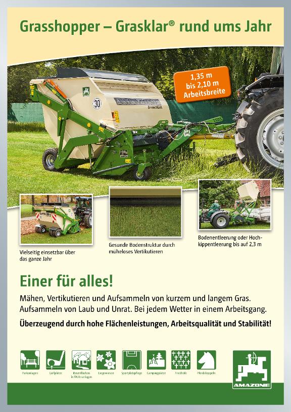 Kundenstopper Grasshopper