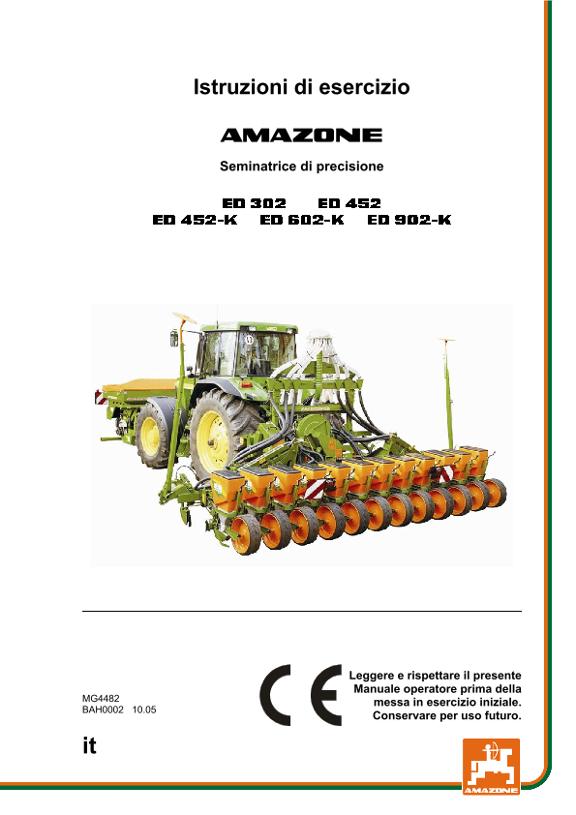 Manuale di intruzioni ED02