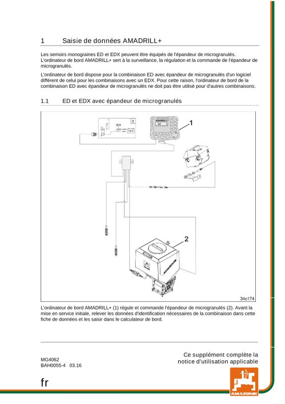 Notice d'utilisation RESET AMADRILL MIKROGRANULAT