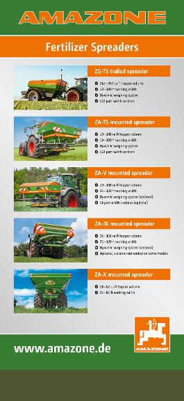 Roll-Up Duo Outdoor Fertilizer Spreaders US 1000 x 2000