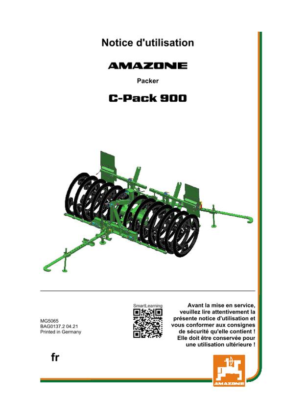 Notice d'utilisation C-PACK