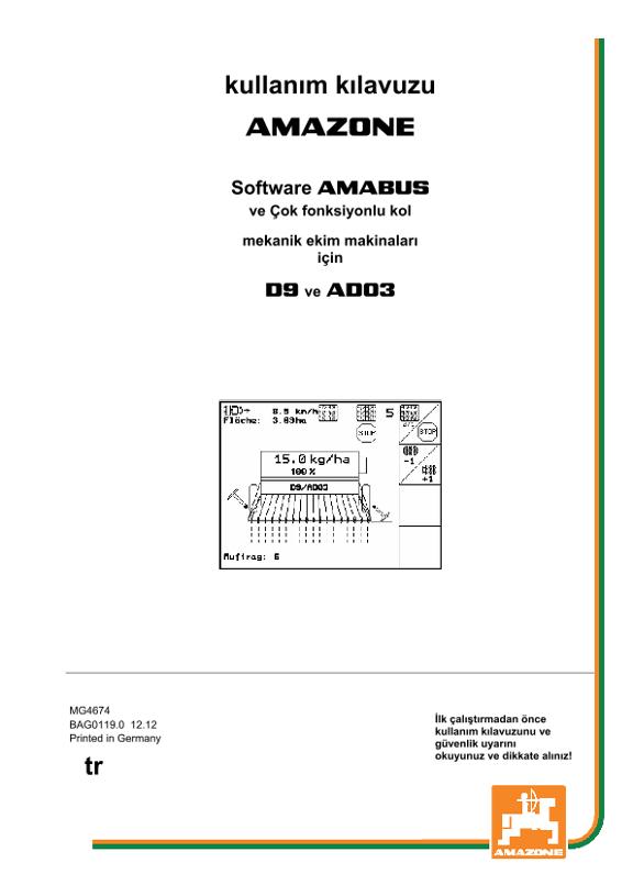 Kullanım kılavuzu Software AMABUS