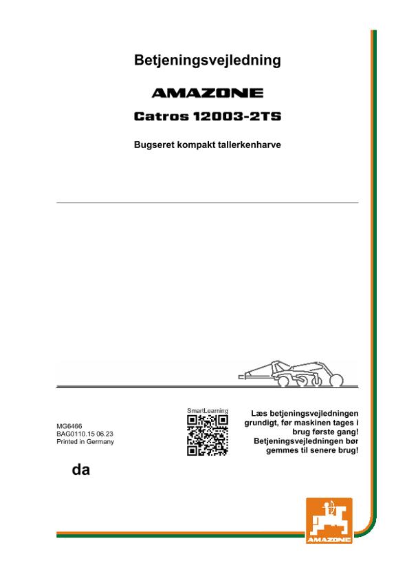 Brugsanvisning CATROS 12003-2TS