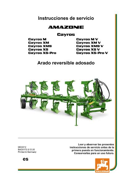 Manual del operador CAYROS
