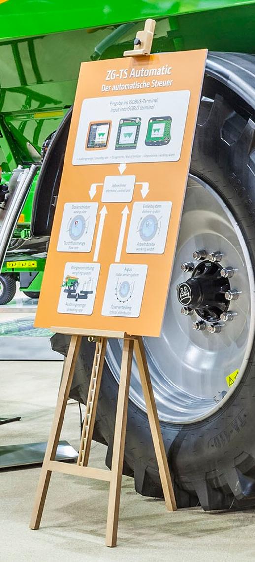 Ausstellungsobjekt Staffelei