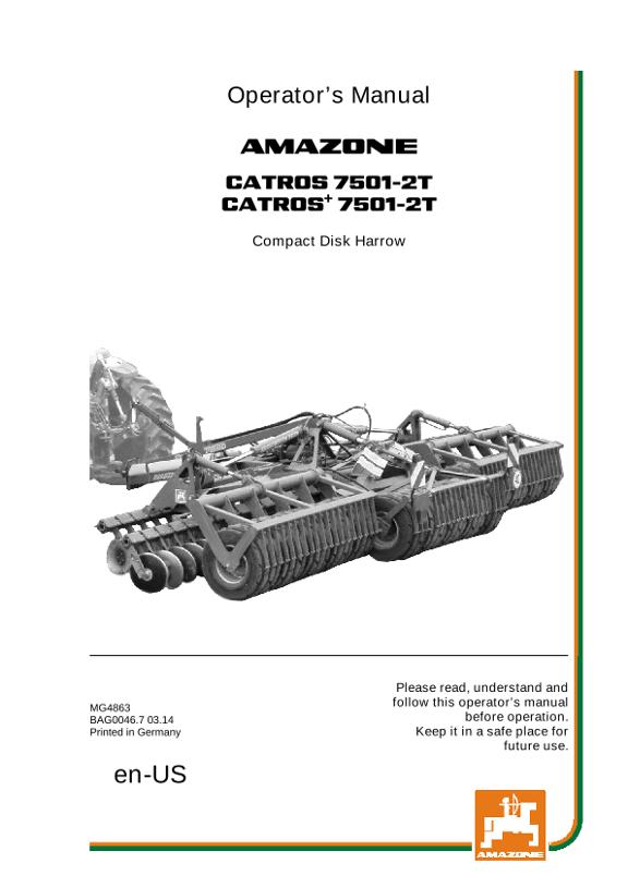 Operation manual CATROS 5501-T/7501-T (en_US) 