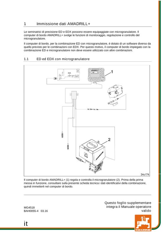 Manuale di intruzioni RESET AMADRILL MIKROGRANULAT