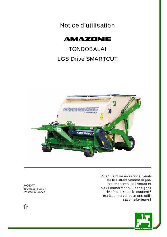 Notice d'utilisation GHS DRIVE SMARTCUT 