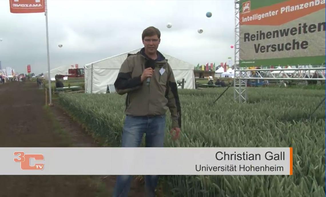 Video 3C-TV: Reihenabstände im Vergleich - Christian Gall