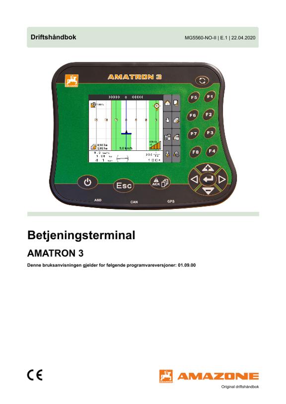 Instruksjonsboka AMATRON 3