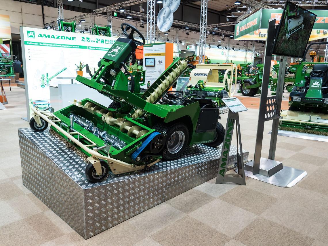 Ausstellungsobjekt Profihopper Fahrwerk PowerCompactor Modell