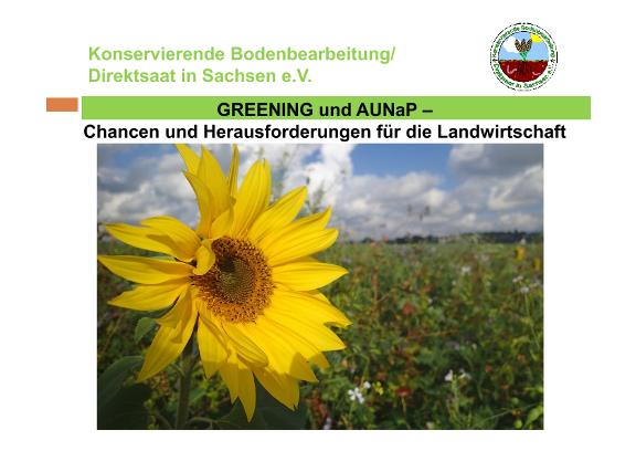 Vortrag Heiko Gläser - GREENING und AUNaP