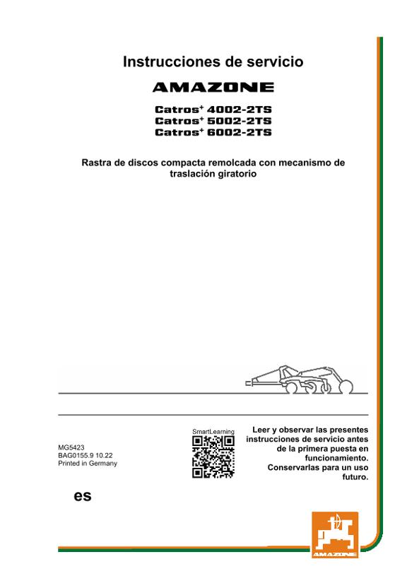 Manual del operador CATROS 4002-2TS/5002-2TS/6002-2TS