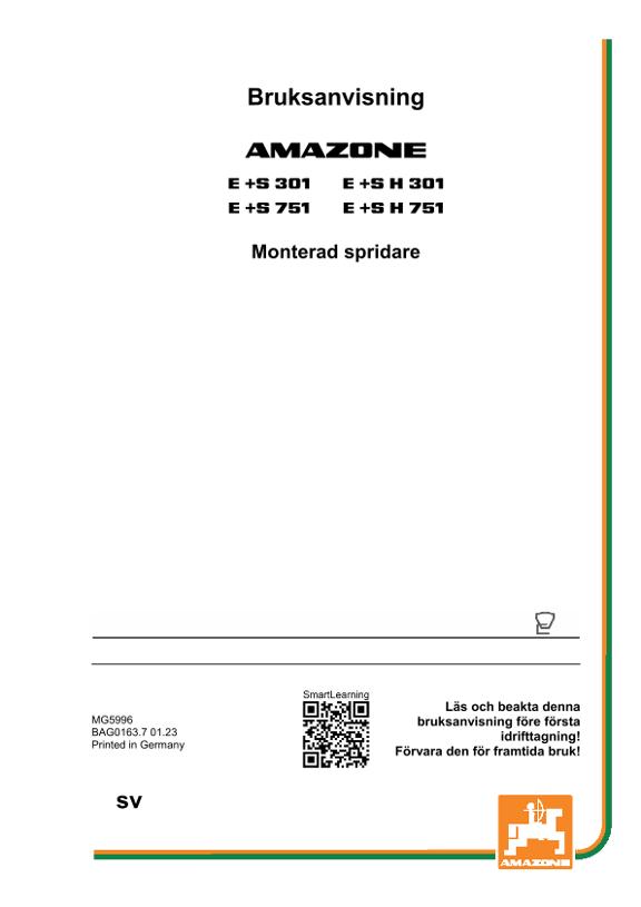 Instruktionsbok E+S 301/751 