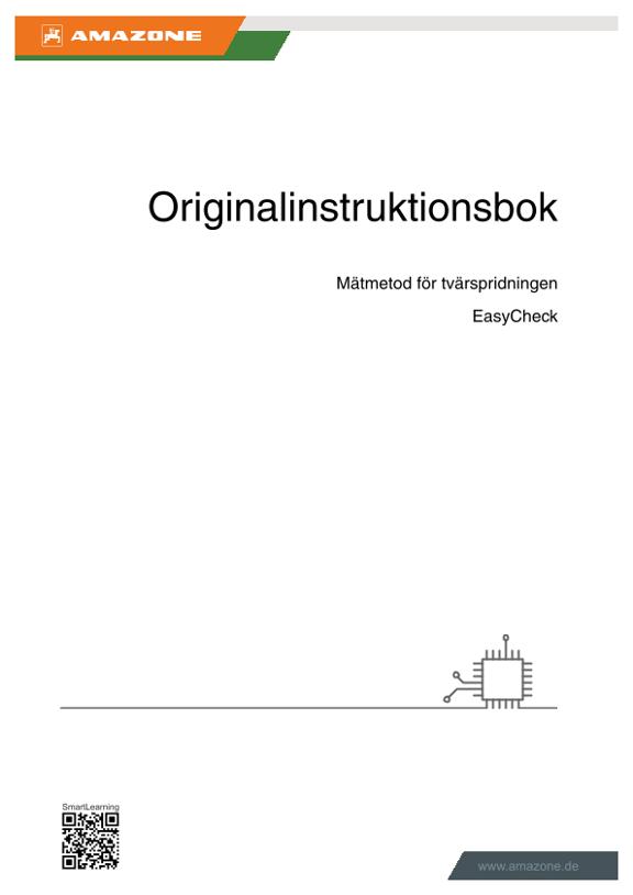Instruktionsbok EasyCheck