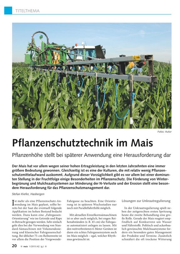 Artikel aus Fachzeitschrift mais 01/2015. Artikel aus Fachzeitschrift mais 01/2015. Stefan Kiefer
