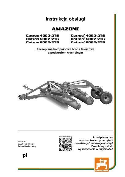Instrukcja obsługi CATROS 4002-2TS/5002-2TS/6002-2TS 