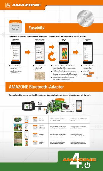 Messewand mySpreader-App + Bluetooth-Adapter 150 x 250 cm - de/en