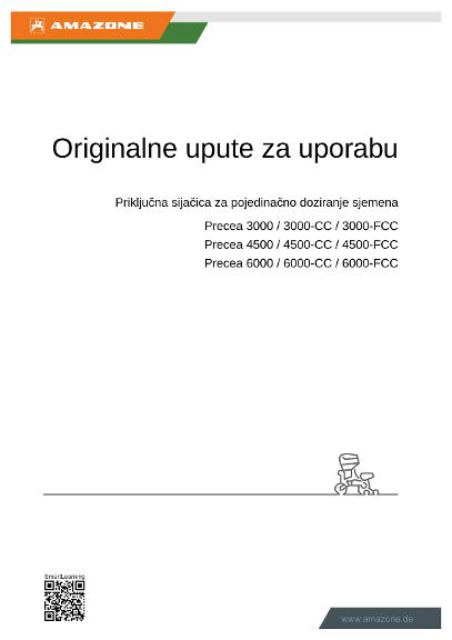 Upute za uporabu PRECEA 3000/4500/6000/-CC/-FCC