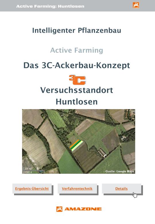 Versuchsbericht Pflanzenbau Fläche Huntlosen 2016
