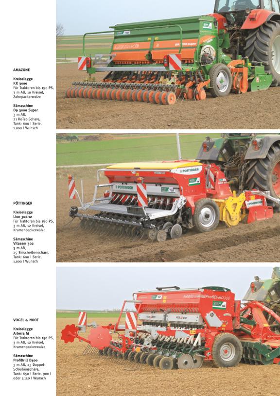 Vergleichstest Amazone D9 - Pöttinger Vitasem - Vogel & Noot ProfiDrill D300 - Landwirt 18/2014