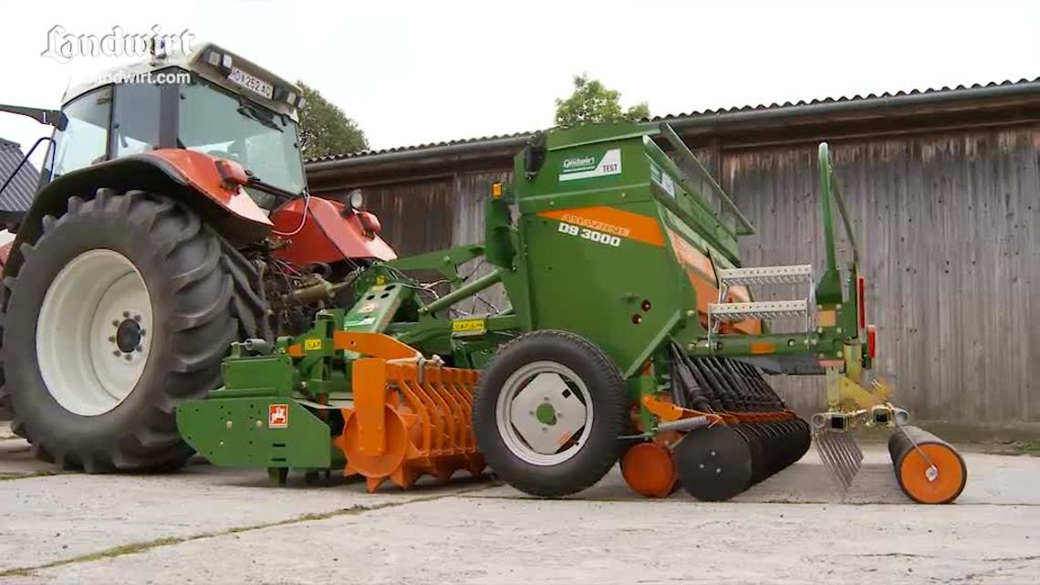Video Praxistest Amazone D9 3000 KX 3000 - Landwirt.com 18.2013