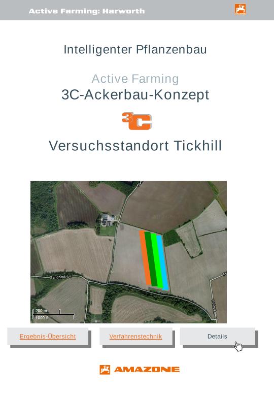Versuchsbericht Pflanzenbau Tickhill Versuchsfläche 2017