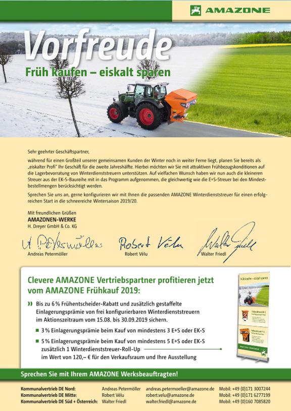Flyer Aktion „Vorfreude“