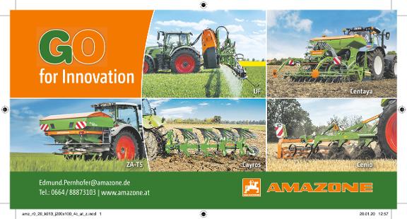 Anzeige "GO for Innovation", 200x100 mm, 4c, at, Z