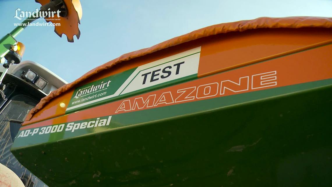Video Praxistest Amazone AD-P 3000 special - Landwirt.com März 2016