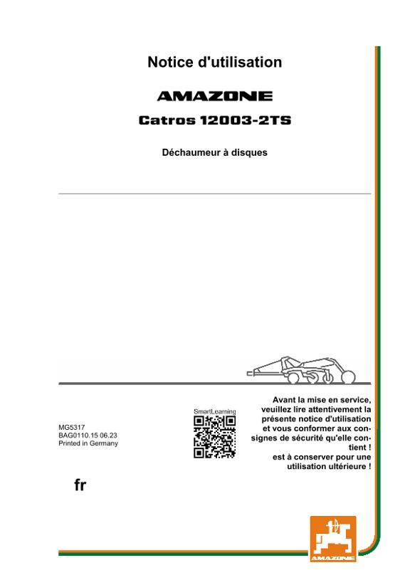 Notice d'utilisation CATROS 12003-2TS 