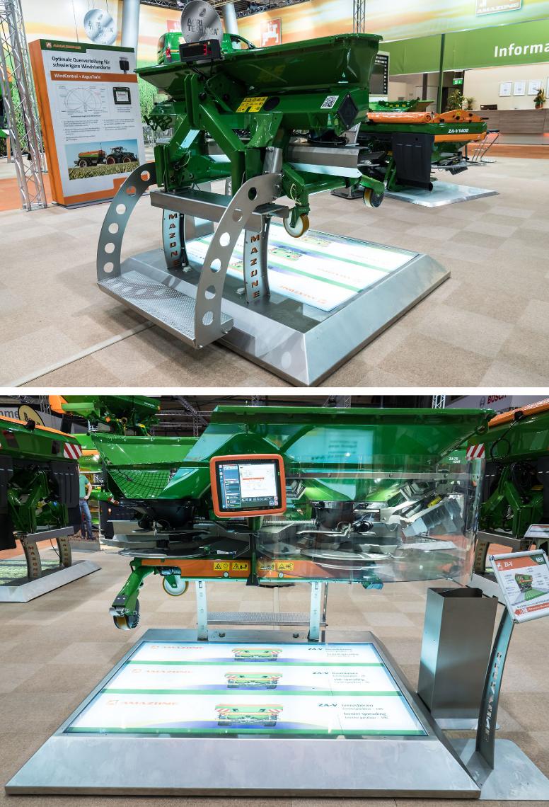 Ausstellungsobjekt Wiegestufe für ZA-TS Profis Hydro