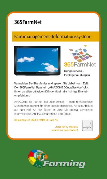 Messewand 365FarmNet 150 x 250 cm
