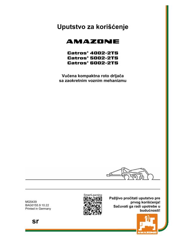 Uputstvo za korišćenje CATROS 4002-2TS/5002-2TS/6002-2TS 