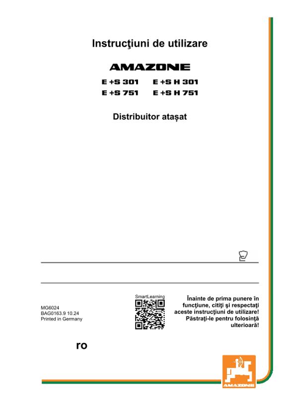 Instrucţiuni de utilizare E+S 301/751