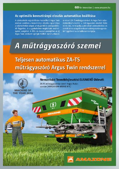 Kundenstopper ZA-TS Argus Twin AGROmashEXPO