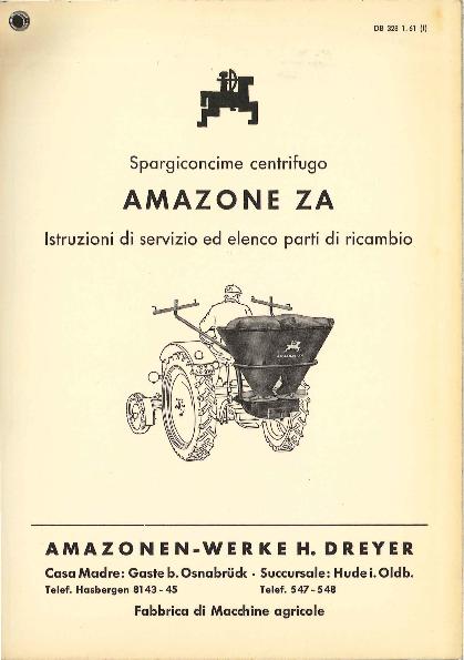 Manuale di intruzioni ZA (01/61)