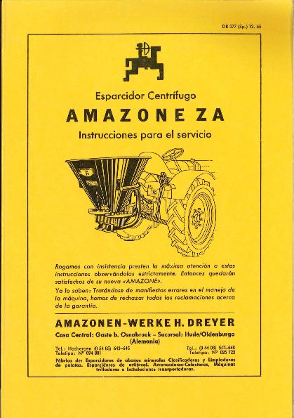 Manual del operador ZA (12/65)