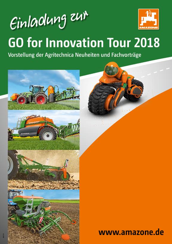 Poster GO for Innovation Tour 2018