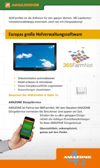 Messewand 365FarmNet 150 x 250 cm