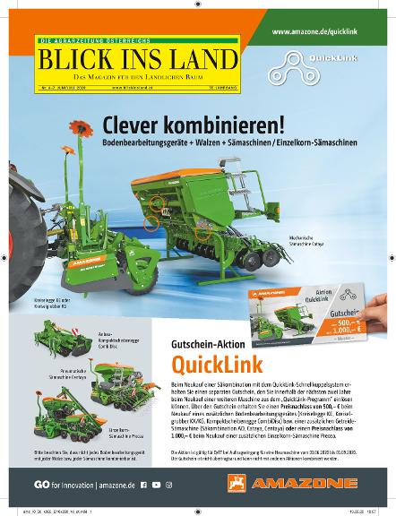 Anzeige „Clever kombinieren – QuickLink!“, 210x280, 4c, at