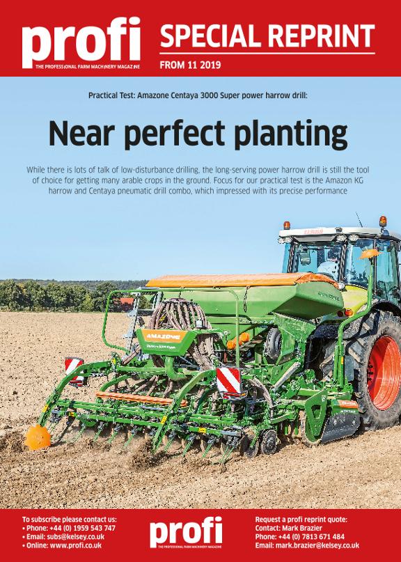 Amazone Centaya 3000 Super power harrow drill - Special Reprint 11-2019 