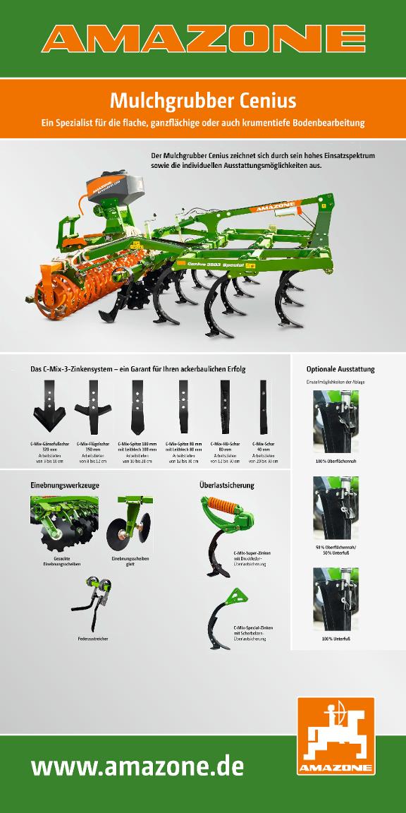 Roll-Up Banner Mulchgrubber Cenius, 1000x2000