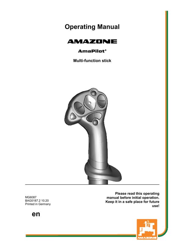 Operation manual AMAPILOT+ 