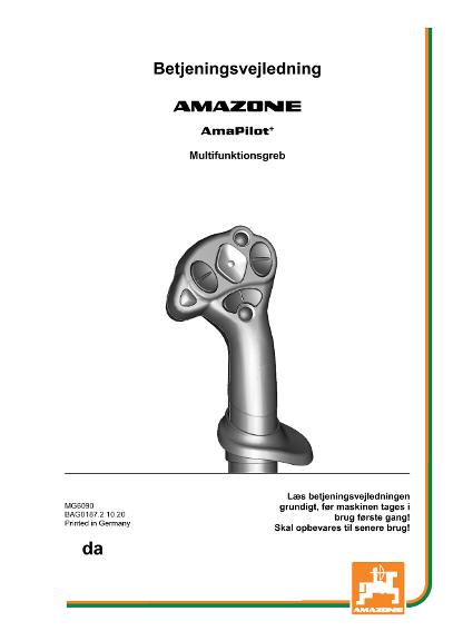 Brugsanvisning AMAPILOT+