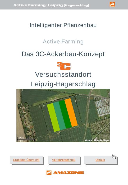 Versuchsbericht Pflanzenbau Fläche Leipzig Hagerschlag 2017