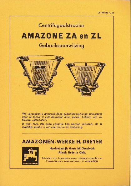 Bedieningshandleiding ZA, ZL (04/66)