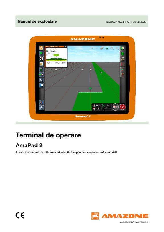 Instrucţiuni de utilizare AmaPad 2