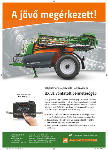 Anzeige „A jövo megérkezett!“, A4, 4c, hu