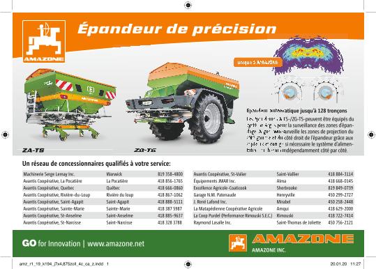 Afficher "Épandeur de précision", 7x4,875 Zoll, 4c, fr (Kanada), Z